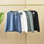 品质保证 Kolo Sport可隆小树家2025春季新款男女同款四色锦纶提花华夫格面料 加厚套头圆领卫衣！ 颜色:黑色 蓝色 木绿 白色 尺码: L Xl Xx