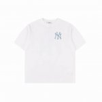 mlb 洋基队 Ny 后背满印Logo印花情侣短袖T恤 小红书热门爆款 明星网红同款穿搭 男女日常通勤穿搭必备单品 高品质260克高克重双纱面料 亲肤透气不起球
