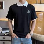lv 2025Ss蛇年春夏新款Polo领短袖系列。精选优质长绒棉面料，时尚大牌元素Logo设计，上身版型超赞，面料细腻舒适透气，随意搭配都超级好看时尚型男必备款