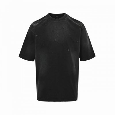 chrome Hearts 克罗心 25Ss 黑标烫钻十字架短袖 采用32支双纱 克重面料 进口针织针梳棉进行制作，厚度适中，有垂感又有轮廓型，上身就是一个舒适