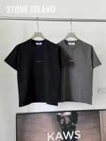stone Island 石头岛夏季反光短袖T恤 夜光机能 暗夜觉醒 核心工艺 240G双纱重磅棉｜抗皱抗变形 军用级三针五线反向缝制｜加固耐穿 前胸极简字母｜