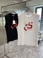 纪梵家 春夏新款圆领背心 专柜同步 高端品质 独家定制面料 高端T系列 品牌最新元素Logo重工设计 进口 支的高品棉 5D视觉 定制螺纹Logo高品印花工艺