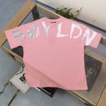 上新 款号：Ay718 高版本 2025新款Boylondon烫金烫银发老鹰反光字母Logo印花休闲情侣短袖T恤，采用280克重的纯棉双纱面料，我们只做精品面料