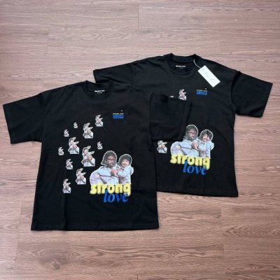 正品同源 重工单品Martine Rose 25Ss最新单品 设计师款 人像标语Love印花Logo高街复古Cleanfit宽松情侣短袖T恤 男女同款 潮流前沿