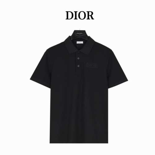 本地自取180（支持放店） dior/迪奥 方标Cd刺绣字母短袖Polo衫 原版品质，欢迎对比。纯棉珠地棉面料经典款Polo衫，经典爆款系列，图案装饰让商务休闲