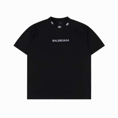 Balenciaga巴黎世家 25Ss领口双B刺绣Logo圆领短袖T恤 码数：Xs-L