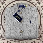 2230# Ralph Lauren拉夫劳伦加厚针织开衫 腈纶材质 灰色 咖色 奶杏色 三个颜色 S M L Xl Xxl 5个尺码