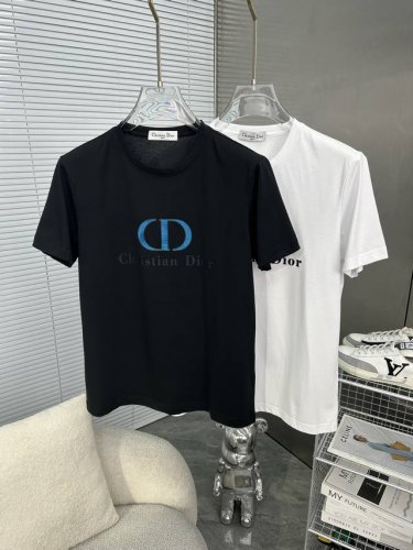 dior迪奥 2025Ss春夏高品质丝光棉短袖T恤 M-6Xl可穿至230斤 顶级原单品质，当下最新工艺要求，顶级订单要求车线做工，超级好搭配，顶级定制，搭配整