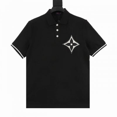 Louis Vuitton 路易威登 胸口徽标Logo短袖polo衫 采用210G定制丝光珠地棉打造，布料加入软油丝滑上身舒适，胸前采用Logo刺绣设计，进口机