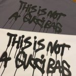 巴黎世家Balenciaga联名古驰Gucci经典款宽松字母印花情侣短袖 情侣同款 定织定染一致260G纯棉双纱面料 同缸零色差领口螺纹 四针六线工艺 面料舒适