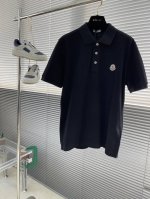 Mon 25早春夏新款polo短袖，这款polo衫采用高端棉质珠地面料制成，胸前饰有蒙家标识贴片，贝壳纽扣刻有蒙家英文字母，原版1:1开发，三标齐全，商务休闲，