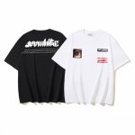 1129# Off-White纯棉260G重磅Eye Logo眼睛印花短袖T恤 黑色 白色 S M L Xl