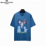 balenciaga 巴黎世家 25Ss Ppkritt联名人像款短袖 面料采用进口机器织造而成，布面纹路的独特性创造出完美的成衣效果 面料采用净布260克重