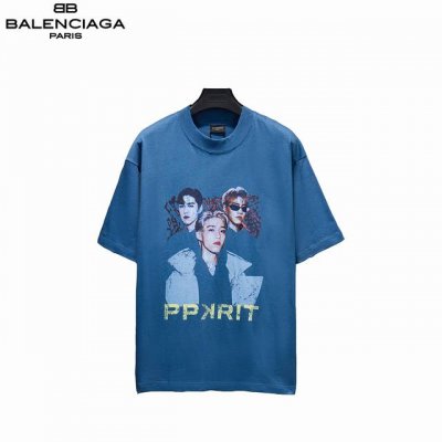 balenciaga 巴黎世家 25Ss Ppkritt联名人像款短袖 面料采用进口机器织造而成，布面纹路的独特性创造出完美的成衣效果 面料采用净布260克重