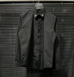 Dg 皇冠金属烫钻领口拼接 高品质长袖衬衫 男女同款 码数：M-3Xl.