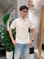 lp 高端货商务 白领 单位人士必入单品！ 休闲商务翻领短袖，科技面料，体感非常棒，手感顺滑质感很棒！弹性好，无任何束缚感，面料自带透气网孔，吸湿排汗，速干保持