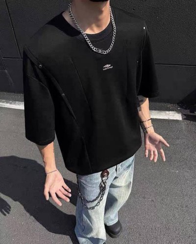 款号 Wkd20 balenciaga 巴黎世家2025Ss 滑雪系列大M经典Logo印花短袖T恤 采用280G液态太空棉 厌倦了传统T恤的厚重闷热 渴望一件轻