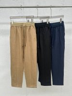 新品 贸易公司渠道臻品，系出名门，纯正血统品质，原厂代工出品，25年春夏新品！年度Top王牌单品！！Lo*O Pi*Na男士高端商务休闲抽绳天然亚麻裤 休闲裤！