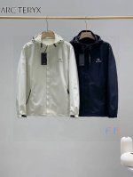 新款Arc’Teryx始祖鸟男子Gore-Tex 防水透气冲锋衣 傲视全网，最新科技面料，口袋压胶防水技术内里网状型，今年始祖鸟最新款的设计，连帽设计 拉链可以