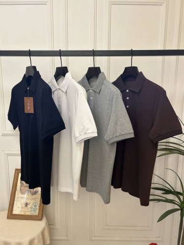 新品Lp Ss夏季新品，男士胸前经典徽标刺绣珠地网眼商务休闲短袖Polo衫！香港洋行渠道货，重磅高端级臻品，完美沿袭了Lp家的精髓与基因，胸前衣身同色刺绣徽标，