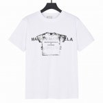Maison Margiela马吉拉Mm⑥打印T恤短袖 面料采用300克重双纱精梳棉，定制32支1*1螺纹，成衣两遍水洗处理，面料舒适亲肤无异感，定制定染面料，