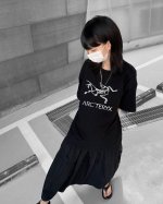上新70 始祖鸟经典基础款胸前字母大Logo情侣款短袖T恤，男女同款，你值得拥有绝佳夏季穿搭必备单品 经典百搭永不过时系列，男女同款 情侣可搭 甄选纯棉240G