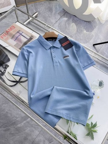 开春新品 新品上市 杰尼亚 2025Ss夏季新款字母Logo男士翻领polo衫！经典商务男款，高端男装的天花板级别的商务男款！简约时尚大气不失优雅，单穿内搭体面