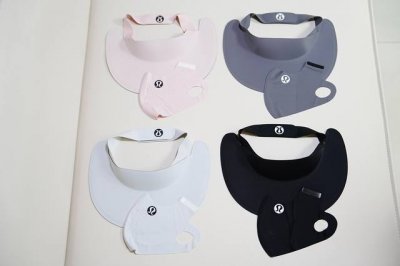 帽子口罩 Lululemon夏季新款全套防晒出货，露露夏季防晒口罩＋空顶帽，无痕防晒，女款高颜值护眼角口罩～透气性能非常好，防晒等级加高，户外骑行必备！