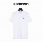burberry 巴宝莉 胸口刺绣战马短袖Polo衫 选用棉质珠地网眼布打造，定制材质280G长绒棉，衣领为双系统提花定织扁机制成，有弹性，不变形，衣服全部原生