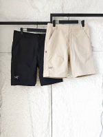 Arc Cronin 纯色Logo刺绣舒适直筒工装休闲短裤 侧链战术仓 双色密钥解锁全域通行法则 空气直筒结界 动态束缚清零 立体剪裁 深蹲取文件不卡腿 岩壁横