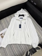 爆款现货 原版定制 Polo*｜2025新品连帽防晒夹克外套 定制Yb进口材质 舒适好穿 挺括有型 连帽防晒外套版型 胸前撞色刺绣 凸显品牌高级感 丰富视觉效果