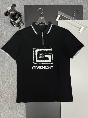 Givenchy 纪梵希 拉链新款polo衫 原版面料 原版订制辅料 官方同款 采用210克丝光珠地棉，定制 同缸染面料 手感非常舒服爽滑 版型挺阔有型 一线品