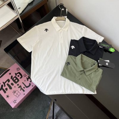 descente迪桑特 Training系列 综训训练运动健身男士短袖polo衫 夏季单品 全网断货王 线上线下均断货 品牌介绍 安踏旗下三箭头之一 热度丝毫不