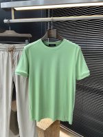 ZPZegna- 杰尼亚 系列 Vip高级定制 2025春夏季新款短袖 百搭款式 任何人都可以轻松驾驭 面料全订制 高定一等品100%全棉面料 面料手感柔软 上