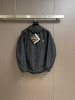 Arcteryx 始祖鸟 Beta Lightweight 拼接连帽 户外远足 防水防风轻量 冲锋衣外套，原版定制外层Gore-Txe面料，，防水防风，原版一致