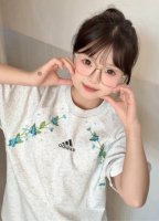 阿迪达斯Adidas 高街中式蓝花短袖情侣款短袖宽松版型T恤衫学院风短袖 ~240双纱克紧密纯棉面料 不起球不变形 透气舒适抗菌 ~版型比较立体男女都能穿 最大