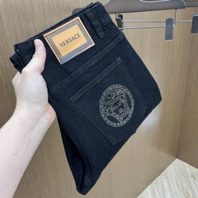 新款 Ver 2540春夏新款男士休闲牛仔裤，顶级品质！渠道订单，官网同步出售！！原厂订制牛仔全棉材质！适合休闲 正装各种搭配～日常通勤的极品！！Bok尺码:3