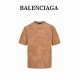 Balenciagag 巴黎世家 23Ss 铆钉穿刺水洗破洞短袖 定织定染国标高支高密280克重磅面料，380克双纱十字罗纹，螺纹采用同缸染色，颜色一致无色差，