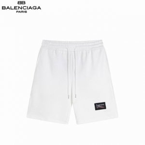 本地自取180 balenciaga&Supreme 联名款可乐贴布短裤 辅料涂鸦联名短裤 定织定染纯棉毛圈 克重 360G面料 采用数码直喷+定制辅料工艺 全