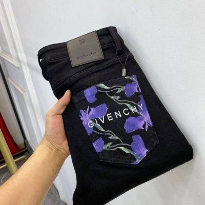款号Cc687 Givenchy纪梵希 Ss春夏新款印花直筒牛仔裤 只做精品 看面料 看做工 看细节 原厂原布原洗水！进口原版水洗弹力水洗面料，弱饱和度色在炒砂