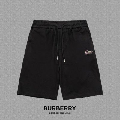 Burberry 巴宝莉 经典字母刺绣短裤 爆款定制400克活性版纯棉面料 采用立体绣花工艺 立体清晰可见 面料舒适有质感五分裤 码数 S-Xxl 颜色 黑