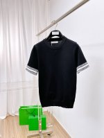 迪奥 2025春夏新款男士顶级针织短袖T恤，品牌最新设计元素！既不单调也不复杂,恰到好处的展现品味！客供定制伊力特顶级原版专属面料！透气舒适透气根本不在话下,面