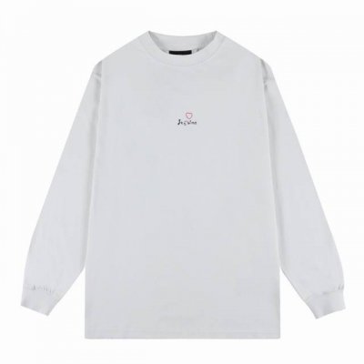 140 [顶级复刻版本] 品名：Balenciaga 巴黎世家 新款做旧手抄刺绣Logo圆领长袖T恤 尺码：Xs-L 颜色：黑色 灰白色 面料: 采用定制300