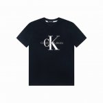 上新 款号B55 顶级天花板 Ck 25Ss Calvin Klein Jeans情侣男女同款圆领胸前大Logo短袖休闲印花T恤四色齐发 永不过时-经典永存四色