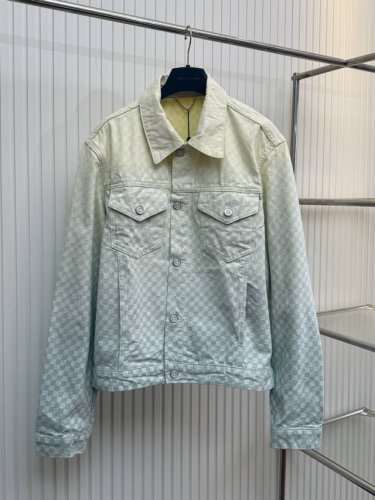 lv 路易25Ss Damier渐变牛仔外套 Size：46 48 50 52