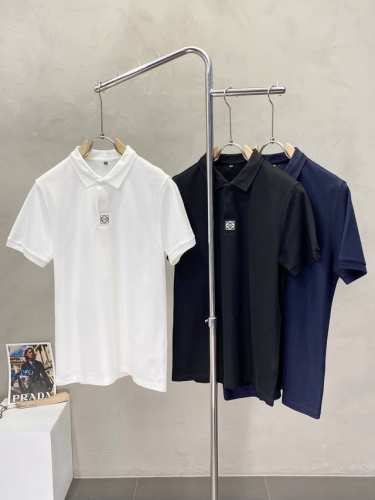 Loewe罗意威独家专供新款原单男士休闲短袖 高端定制 高版本 时尚百搭爆款进口面料 手感超柔软细腻 穿着亲肤舒适 高端精品 代工厂p精细做工 上身非常赞 男士