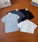 Lacoste鳄鱼Polo衫 2025夏季翻领休闲鳄鱼重磅T恤短袖Polo衫 高端高品系列 商场热卖款 今年全新面料 领子升级！专柜品质 ~ 放心下单！绝对高