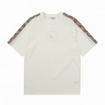 burberry 巴宝莉 格纹织带拼接短袖 尺码：Xs-L