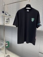 Bbr 2025Ss新款休闲圆领T 面料控必入款-采用进口高密度皮专柜定制匹马棉，高货中的性价比之王，背后超级经典战马立体发泡绣花，最新配色3D立体绣，时尚经典