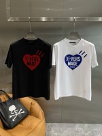 驴家 Lvt恤 经典又百搭，胸口那大大的红色爱心超吸睛。“Lvers Made paris”的字样，透着浓浓的法式浪漫 面料柔软亲肤，M-3Xl 隔天